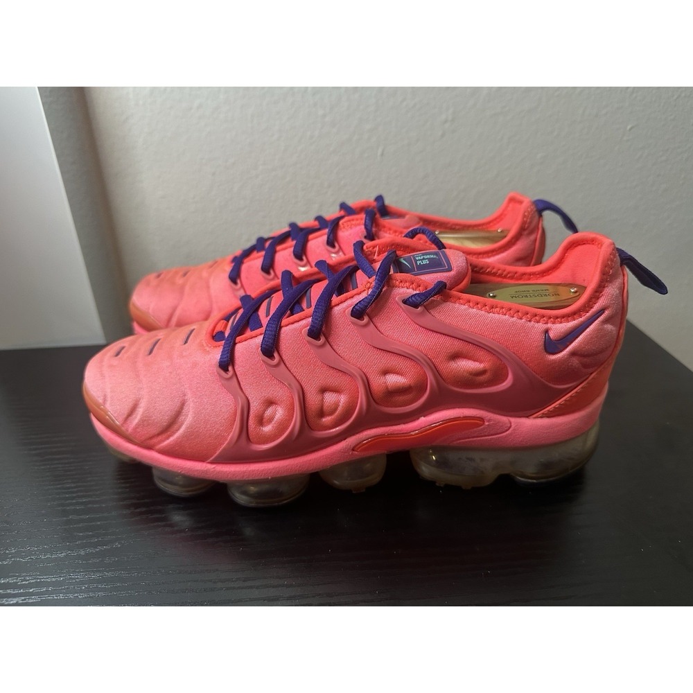 Nike Air VaporMax Plus Pink Purple Low Athletic Running Shoes Sneaker Women 8.5 - Picture 5 of 8